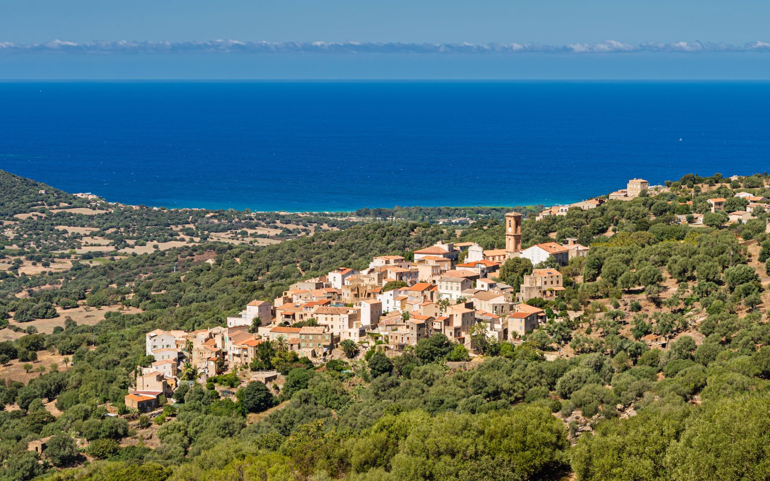 Haute corse vue mer